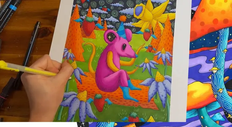 Introduction to Prismacolor Markers with Hannah Bunzey Introduction to Prismacolor Markers with Hannah Bunzey