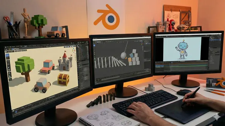 Blender 5 Project Based Bootcamp: 40+ Hands On Mini Projects