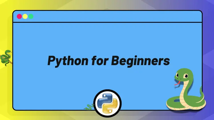 Python for Beginners