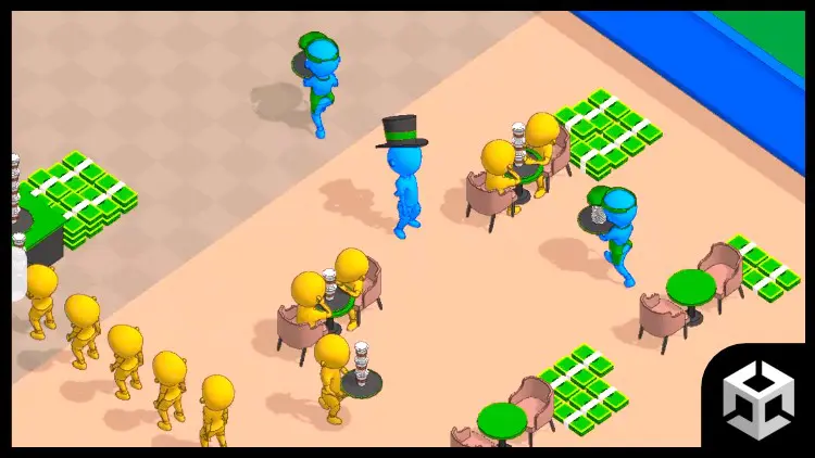 Tiny Coffee Shop - Unity Mobile & PC Restaurant Simulation