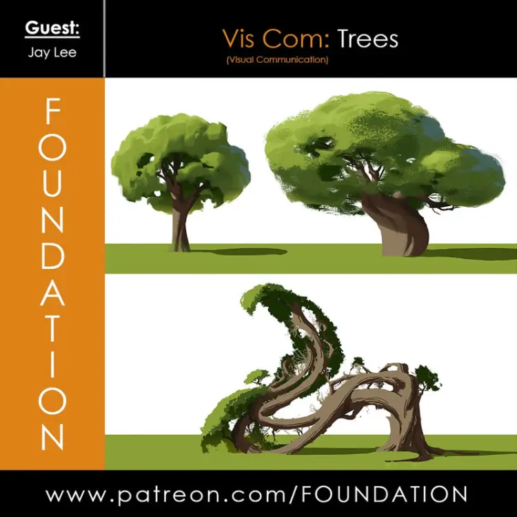 Foundation Patreon – Vis Com: Trees with Jay Lee Foundation Patreon - Vis Com: Trees with Jay Lee