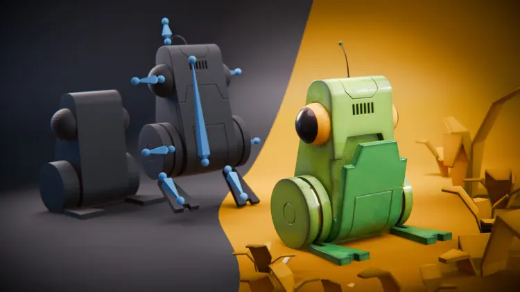 Blender Robot Creation for Beginners