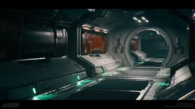 Creating a Sci-Fi Hallway in Unreal Engine 5