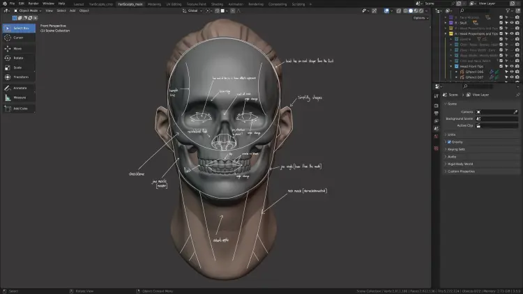 Master Sculpting Heads – 3D Blender Course Master Sculpting Heads - 3D Blender Course