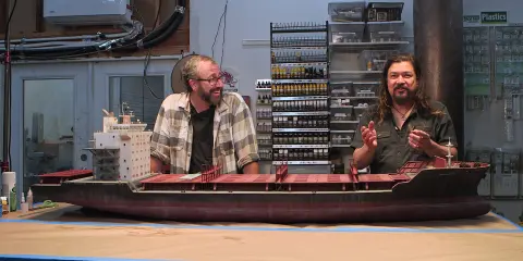 Modern Miniature Effects Part 3: Ship Assembly, Paint & Weathering