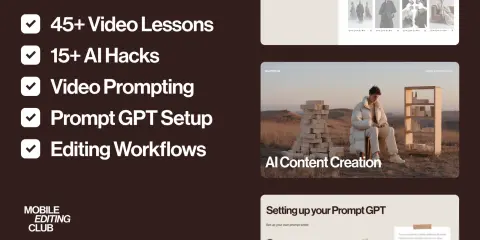 Mobile Editing Club – Branded AI Editing Course