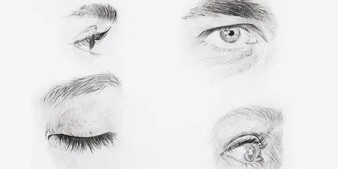 Portrait Drawing Course: Learn to Draw Eyes, Nose and Mouth