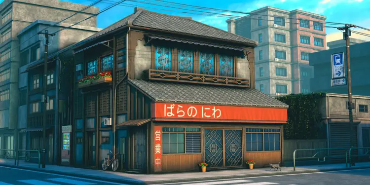 Stylized Japanese Environments In Blender 5 | Full Japanese Street Scene Course