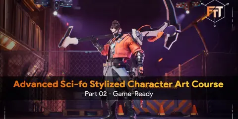Advanced Sci-Fi Stylized Character Art Course - Part 02 - Game-Ready