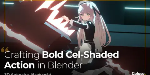 Stylized Action in Blender: Crafting a Bold Cel-Shaded Look Stylized Action in Blender: Crafting a Bold Cel-Shaded Look