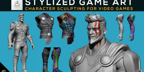 Stylized Game Art: Character Sculpting for Video Games Stylized Game Art: Character Sculpting for Video Games