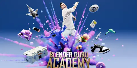 The Blender Guru Academy Beginners Course