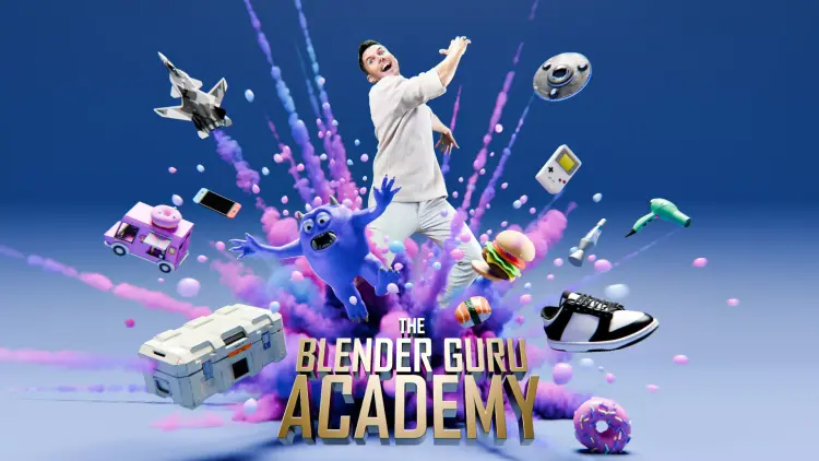 The Blender Guru Academy Beginners Course